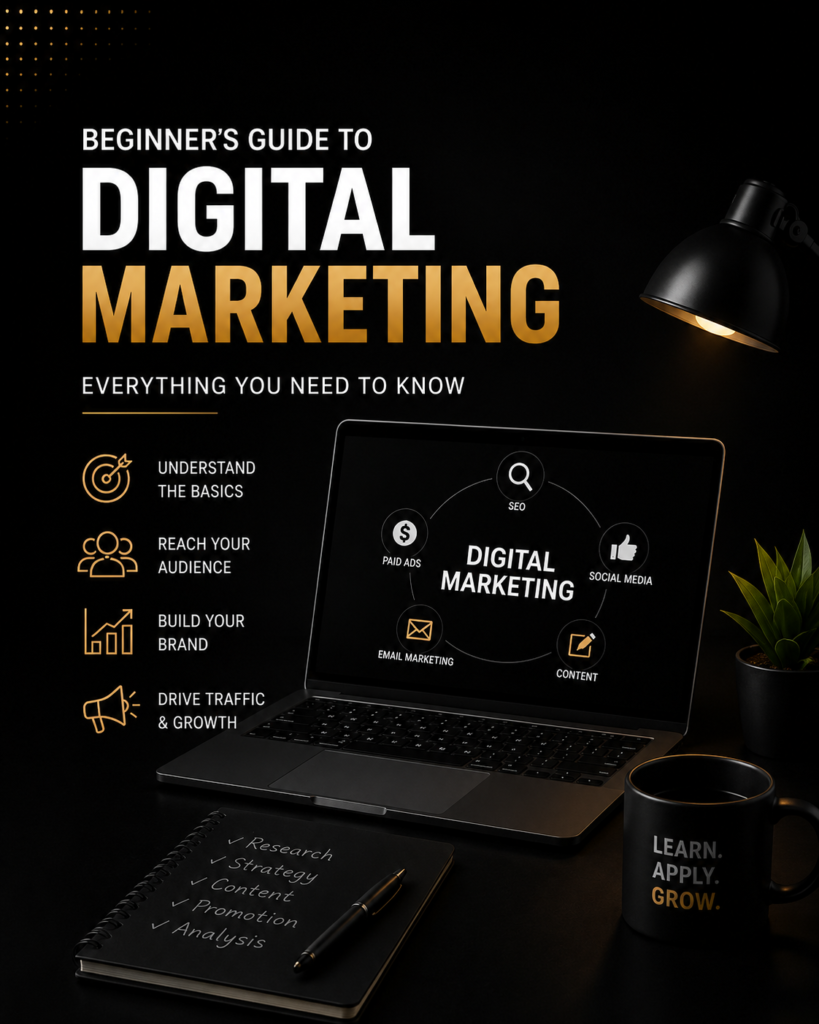 Beginner’s Guide to Digital Marketing: Everything You Need to Know